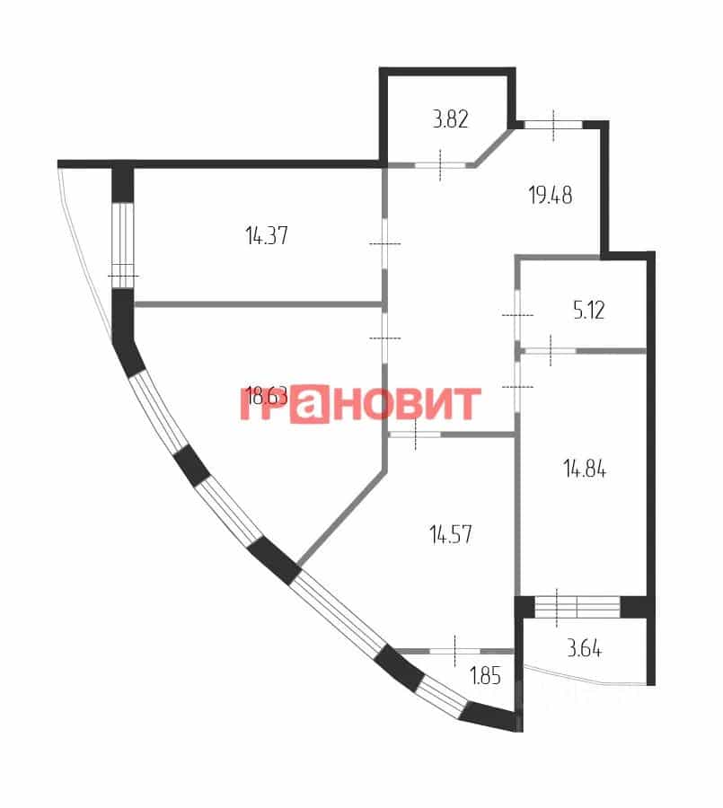 Россия, Новосибирск, улица Сибревкома, 9, фото 2