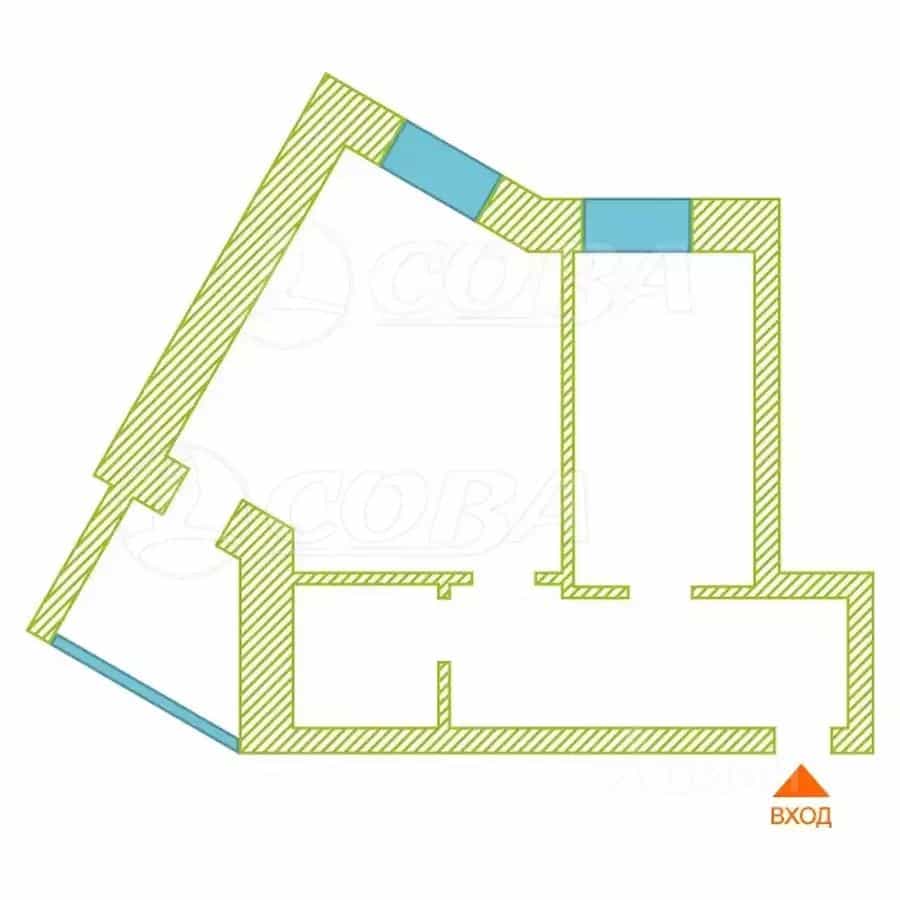 Россия, Тюмень, улица Клары Цеткин, 61к4, фото 2