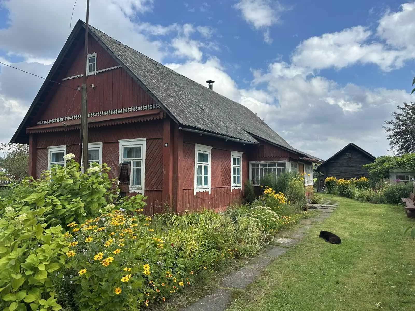 Беларусь, Гродненская область, Сморгонский район, Залесский сельсовет, деревня Михневичи, 55