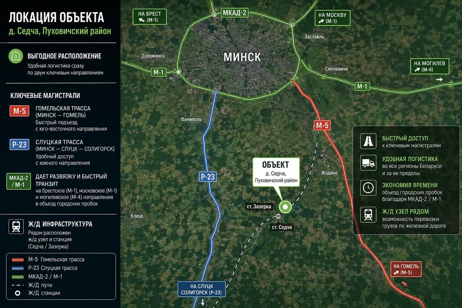 Беларусь, Минская область, Пуховичский район, Пережирский сельсовет, деревня Седча, Южная улица, 22А, фото 2