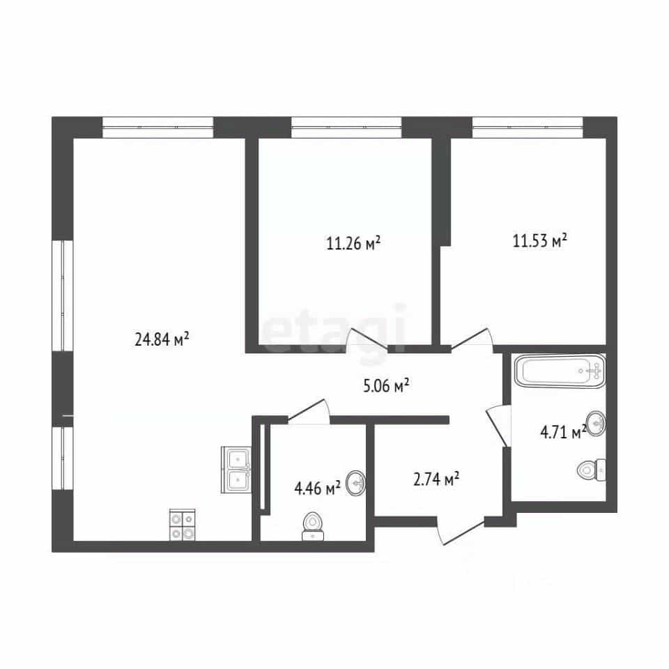 Россия, Тюмень, Харьковская улица, 72Б, фото 2