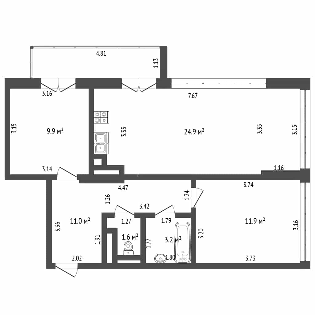Беларусь, Минск, Братская улица, 12, фото 30