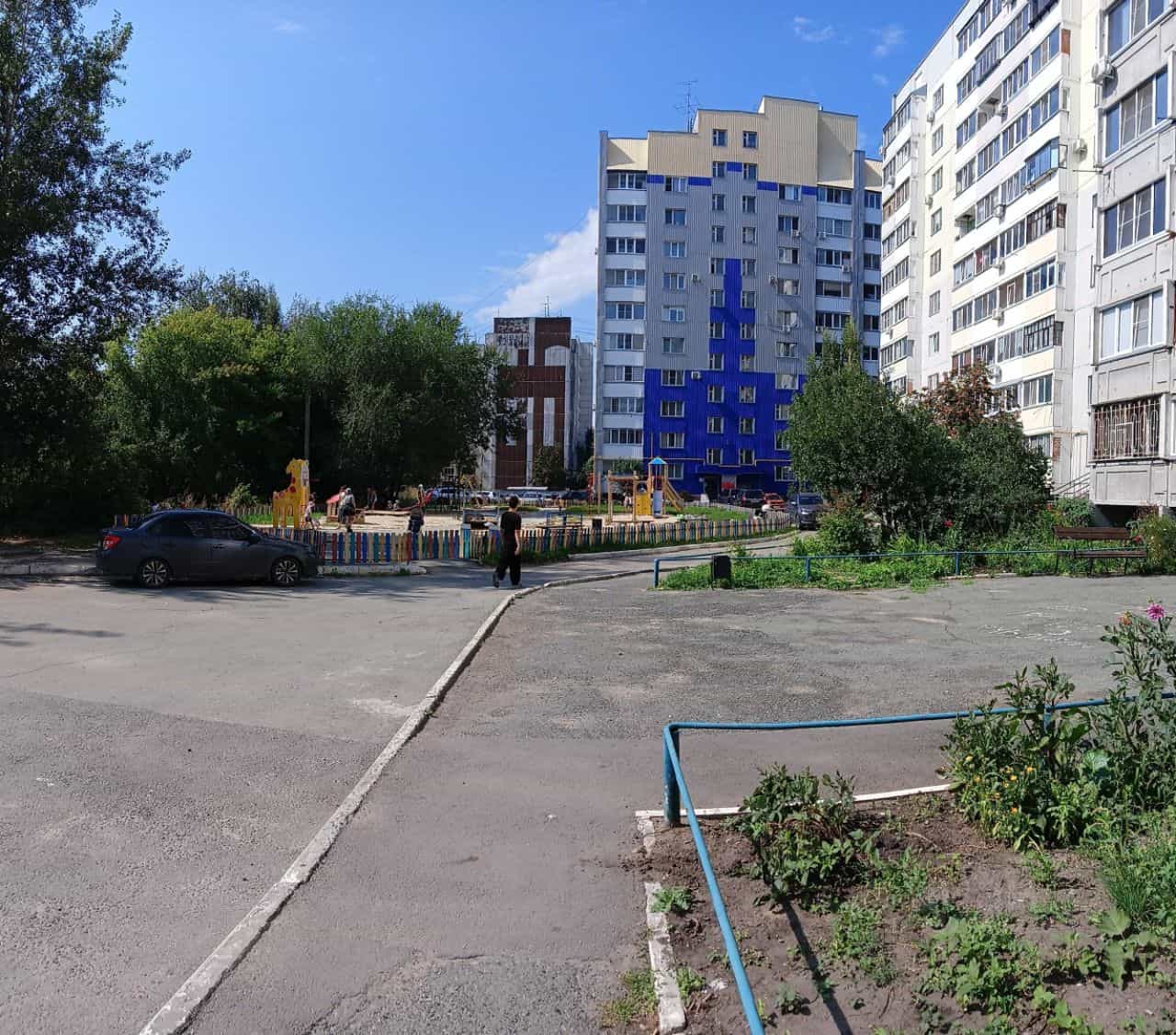 Россия, Курган, жилой район Заозёрный, 5-й микрорайон, 9к2