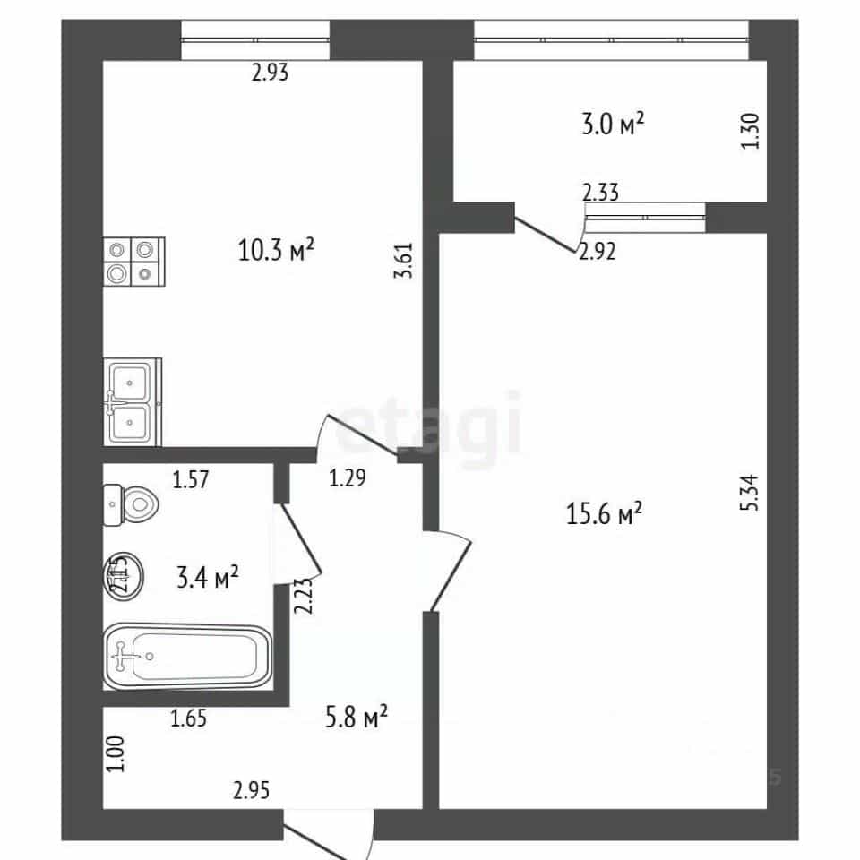 Россия, Нижегородская область, Бор, микрорайон Красногорка, 21к2, фото 2