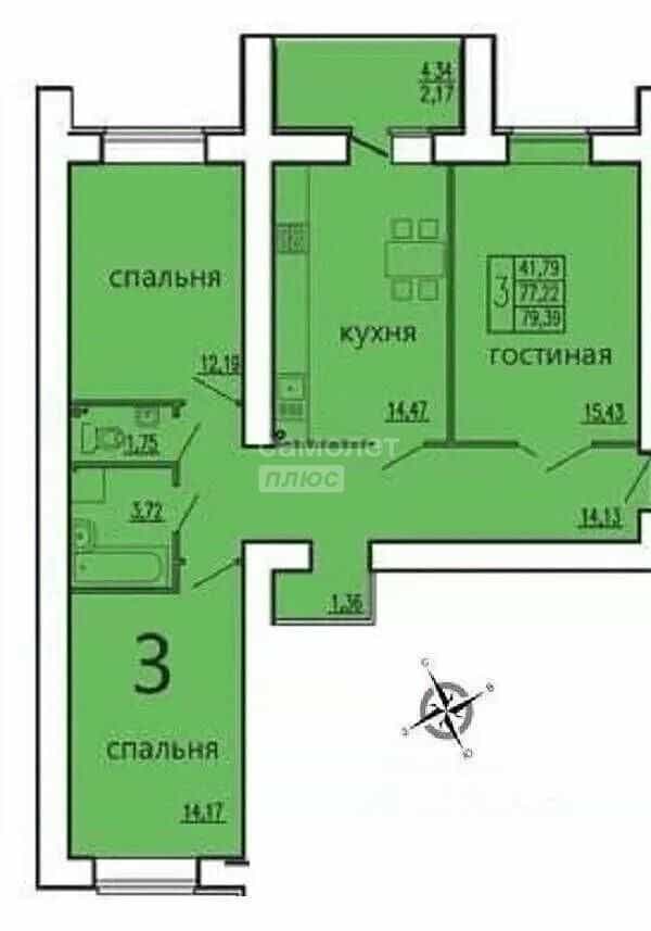 Россия, Пензенский район, Засечный сельсовет, село Засечное, Соборная улица, 1, фото 2