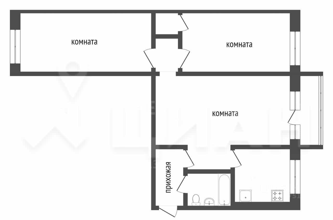 Россия, Красноярский край, Зеленогорск, улица Строителей, 25, фото 2