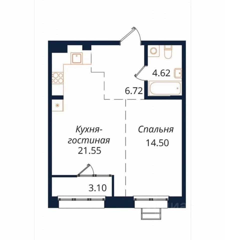 Россия, Иркутск, улица Юрия Левитанского, 12/1, фото 42