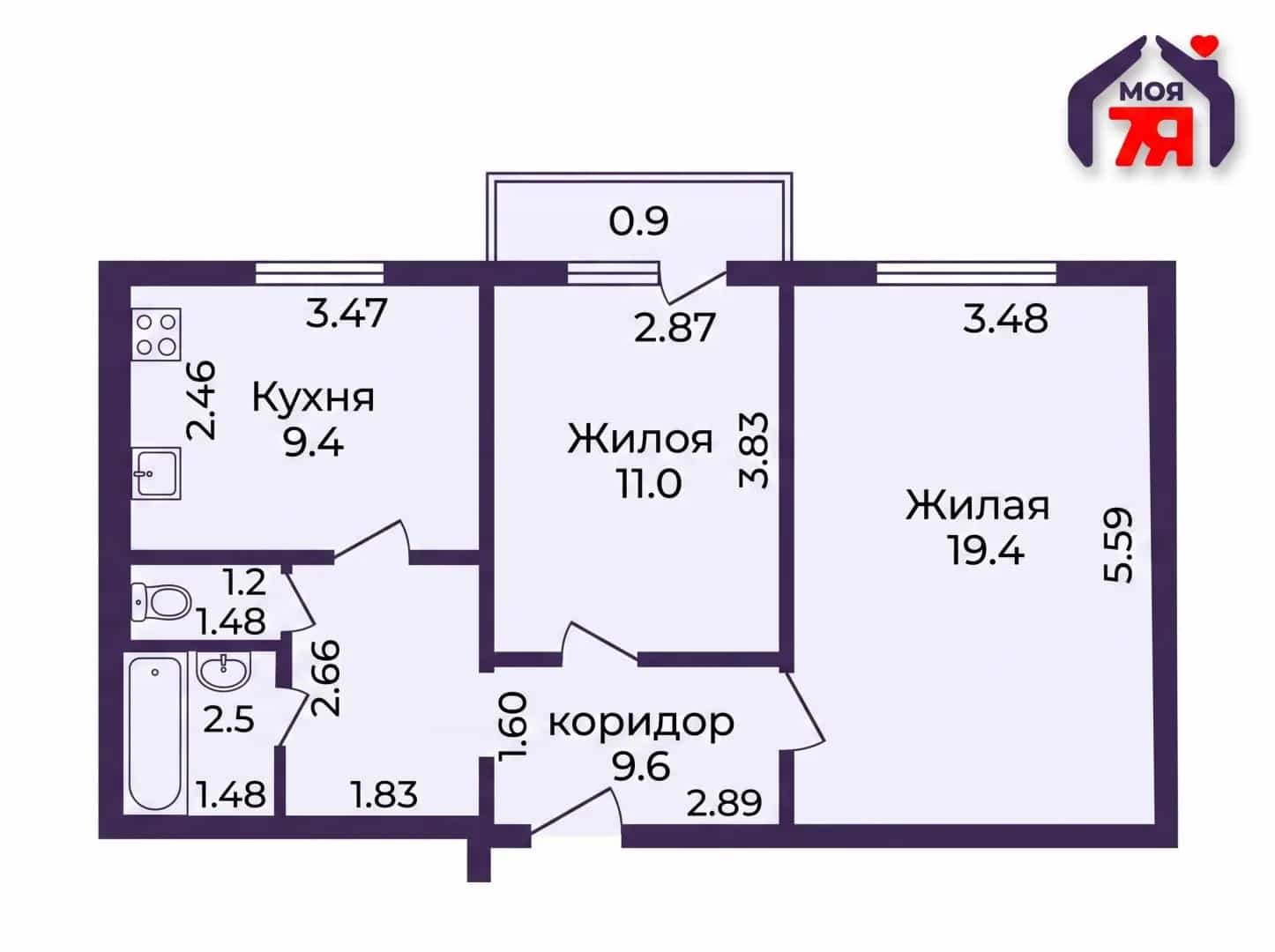 Беларусь, Минская область, Солигорский район, Старобинский сельсовет, городской посёлок Старобин, Молодёжная улица, 2, фото 14