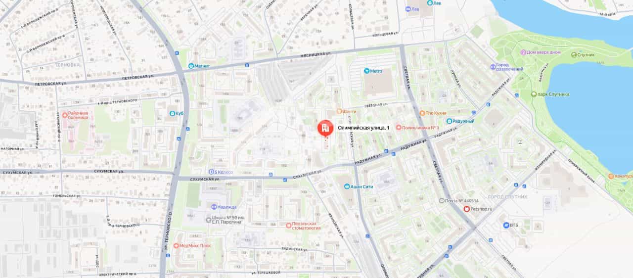 Россия, Пензенский район, Засечный сельсовет, село Засечное, Олимпийская улица, 1, фото 18