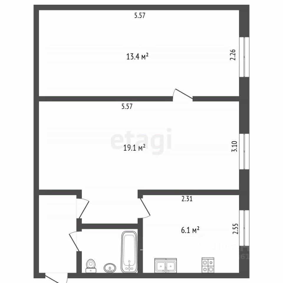 Россия, Омск, улица Химиков, 4Б, фото 2