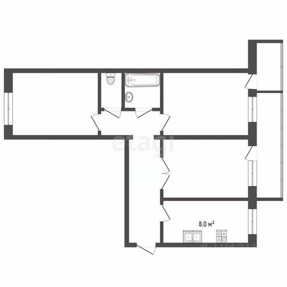 Россия, Ярославская область, Рыбинск, улица Качалова, 40, фото 2