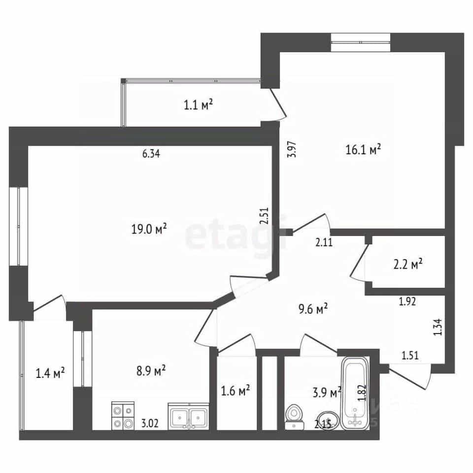Россия, Ямало-Ненецкий автономный округ, Новый Уренгой, район Южная Жилая Часть, микрорайон Созидателей, 4/1, фото 2