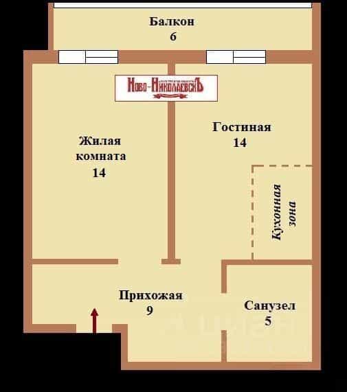 Россия, Новосибирск, улица Немировича-Данченко, 167/2, фото 19