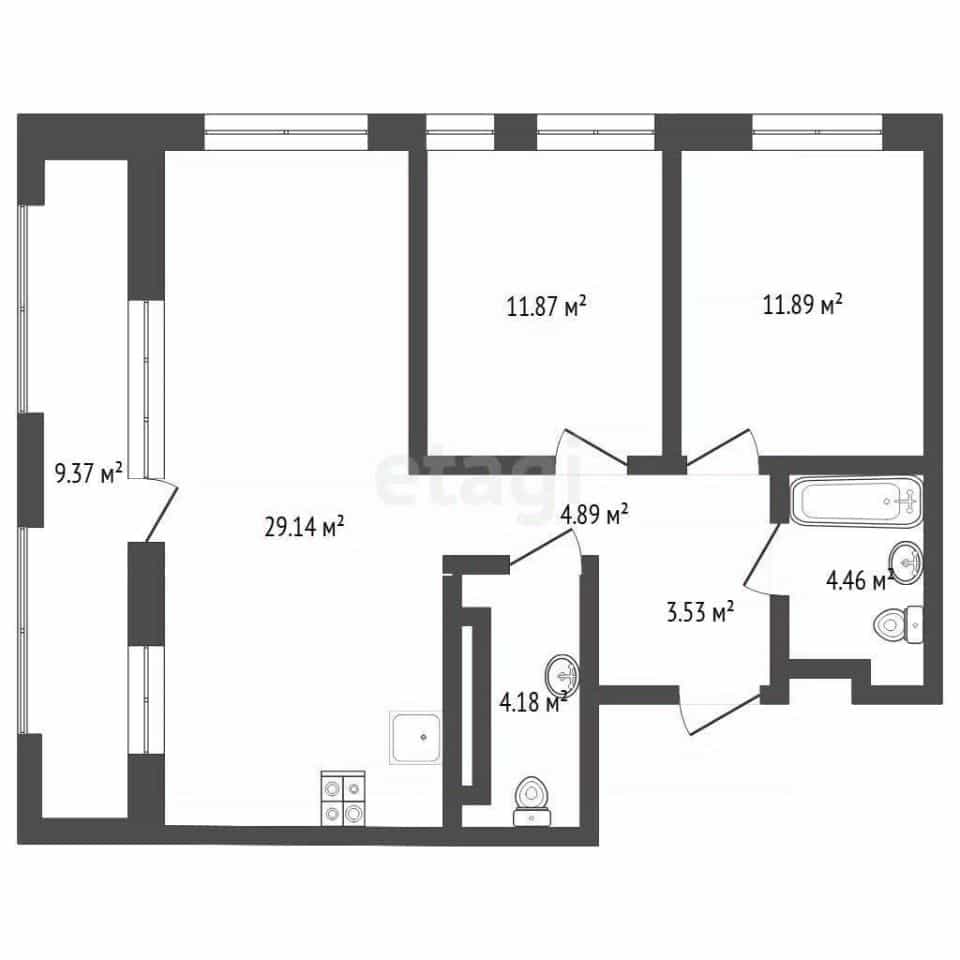 Россия, Тюмень, Харьковская улица, 72Б, фото 2