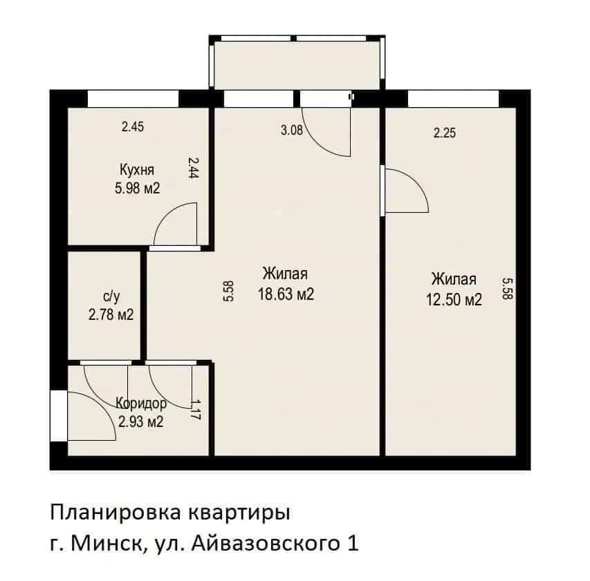 Беларусь, Минск, улица Айвазовского, 1, фото 8