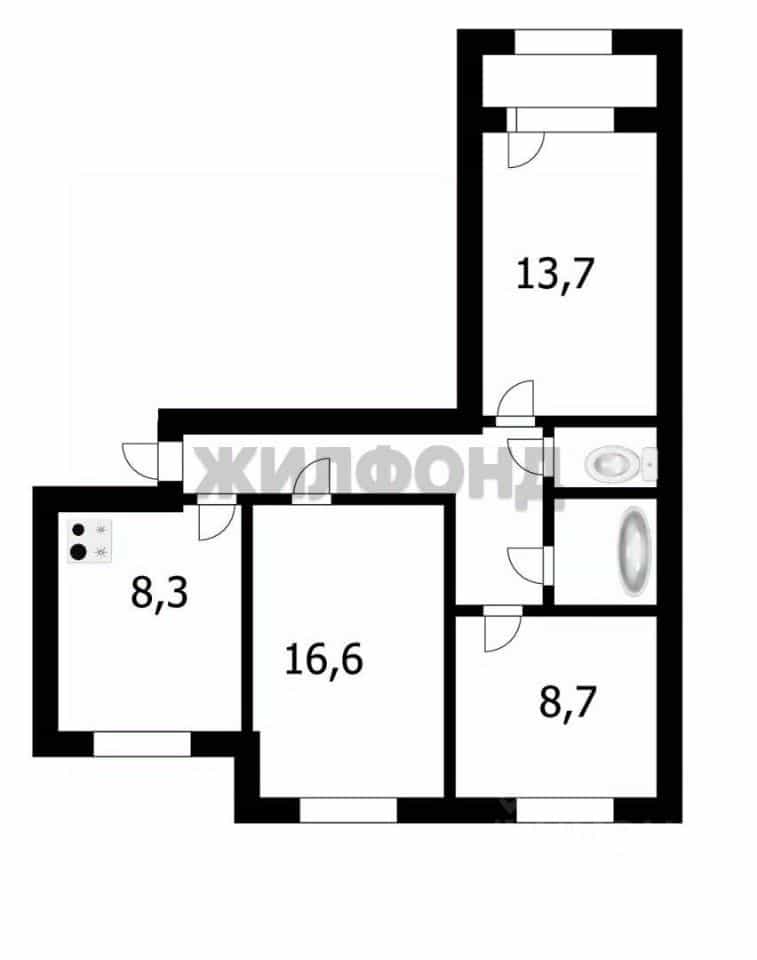 Россия, Новосибирск, микрорайон Юбилейный, улица Столетова, 32, фото 27