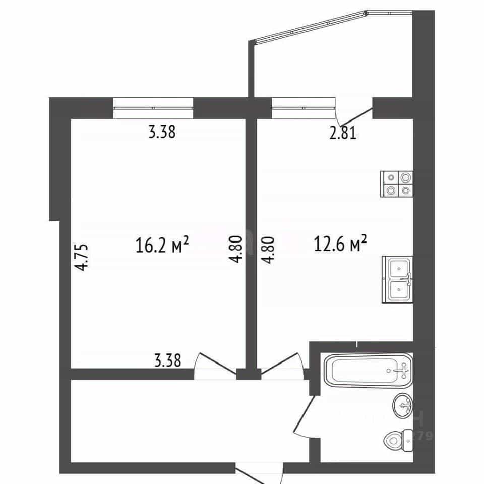 Россия, Белгород, Каштановая улица, 2, фото 2