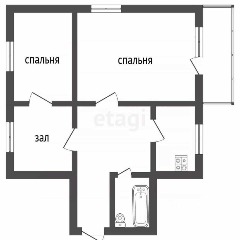 Россия, Челябинская область, Пласт, Октябрьская улица, 68, фото 2