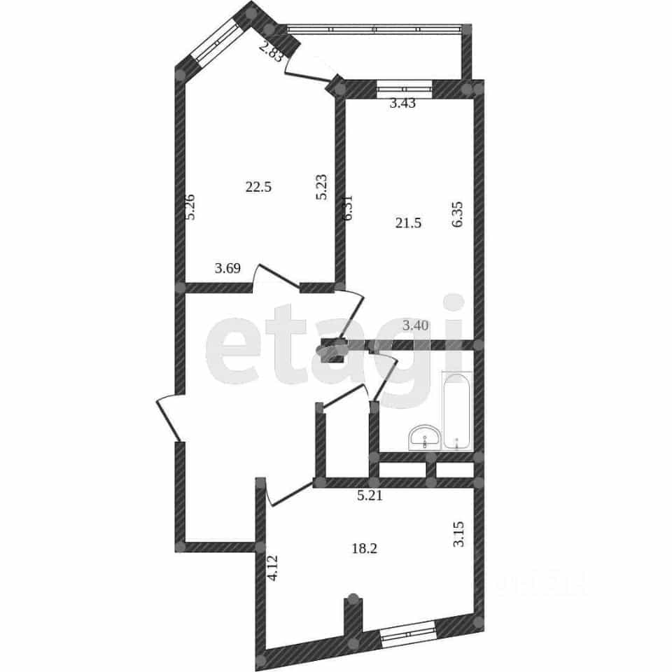Россия, Белгород, улица 5 Августа, 37, фото 2