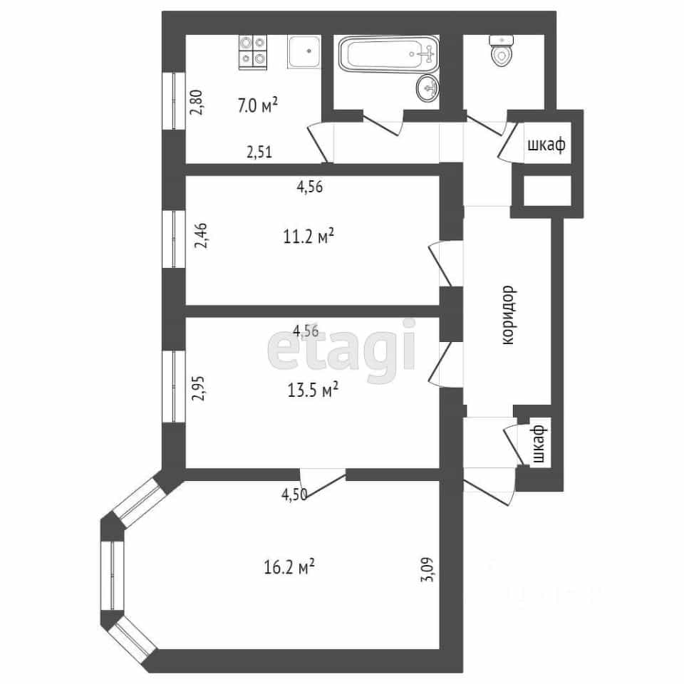 Россия, Челябинск, улица Калинина, 10, фото 2