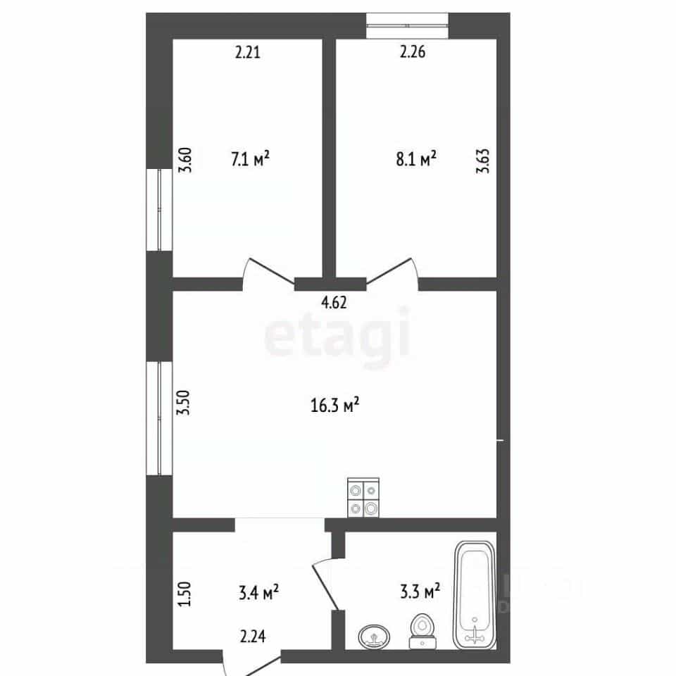 Россия, Республика Саха (Якутия), Якутск, микрорайон Борисовка-1, 32, фото 2