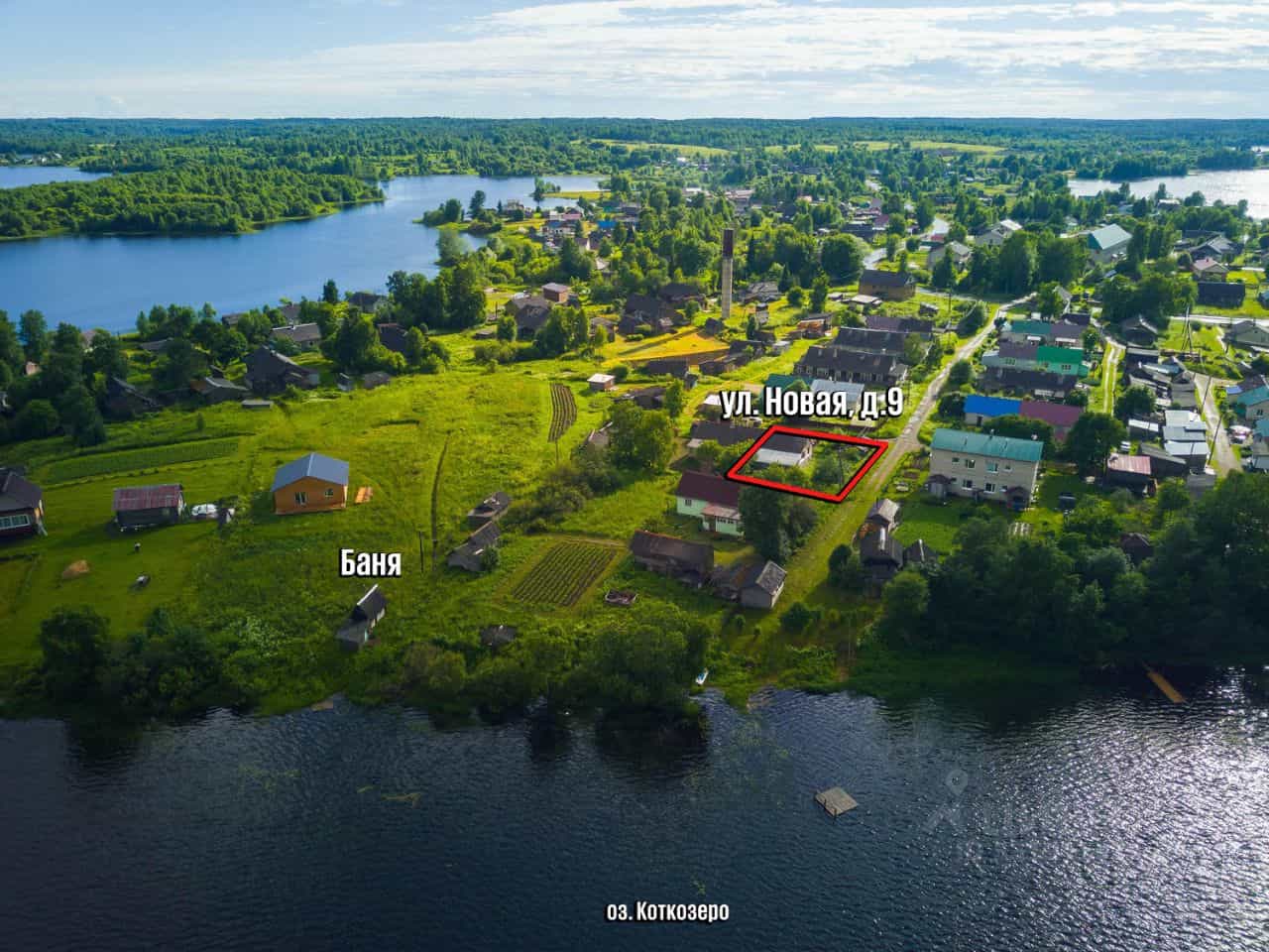 Россия, Республика Карелия, Олонецкий район, деревня Коткозеро, Новая улица, 9, фото 28