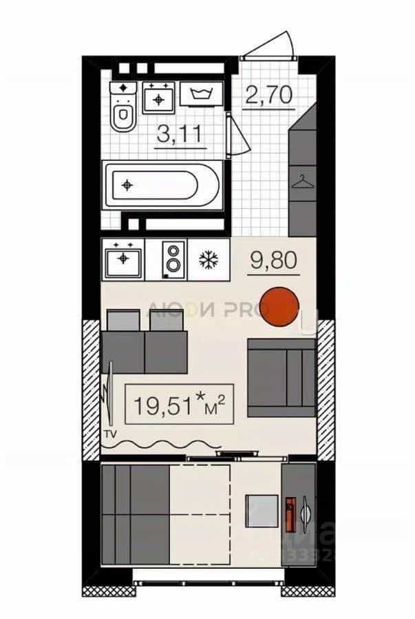 Россия, Алтайский край, Барнаул, улица Челюскинцев, 80А, фото 24