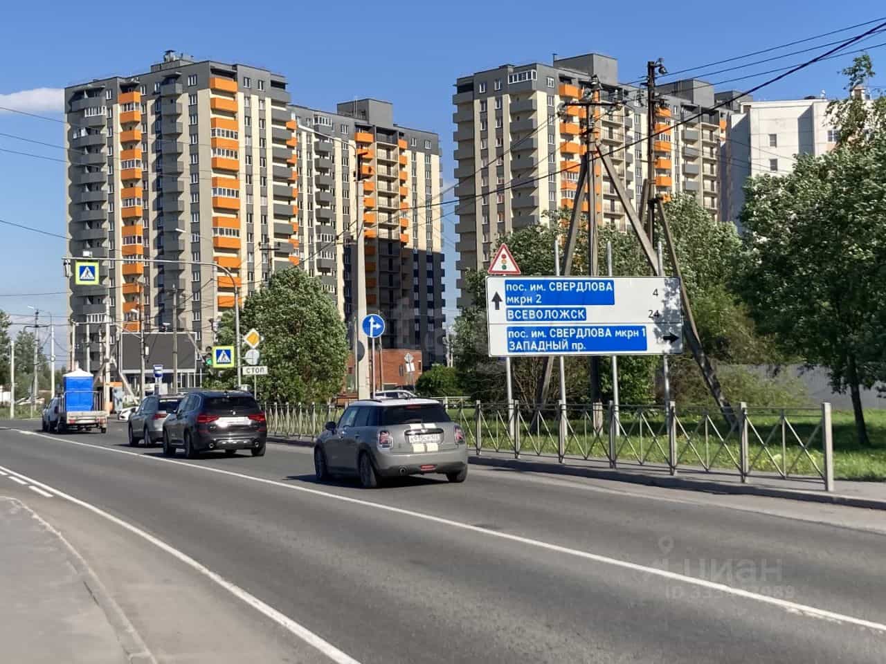 Россия, Ленинградская область, Всеволожский район, городской посёлок имени Свердлова, Западный проезд, 10/1к2, фото 4