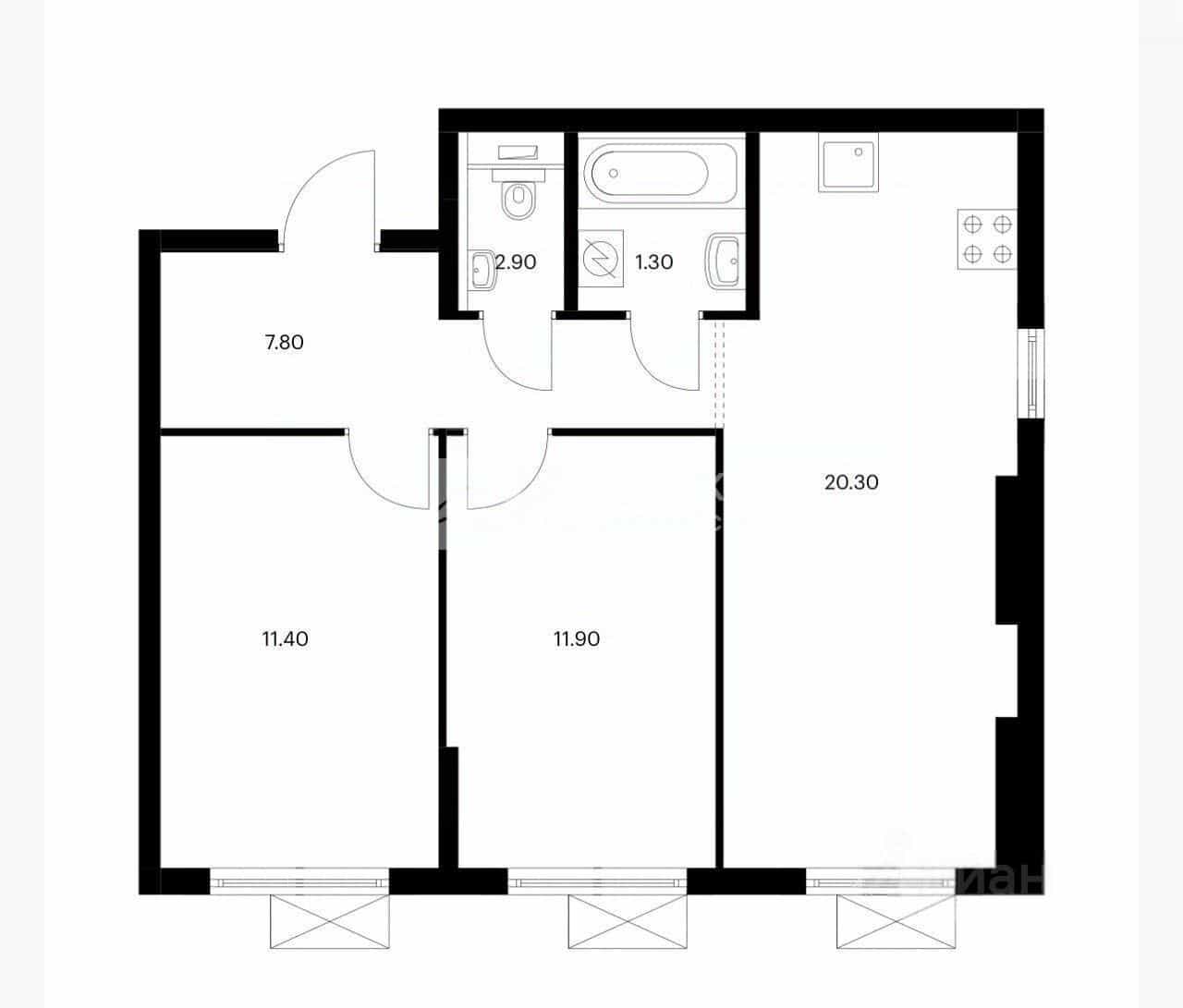 Россия, Москва, Варшавское шоссе, 280к3, фото 4