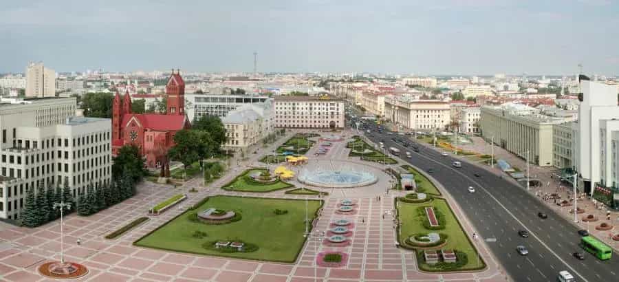 Беларусь, Минск, улица Клары Цеткин, 2