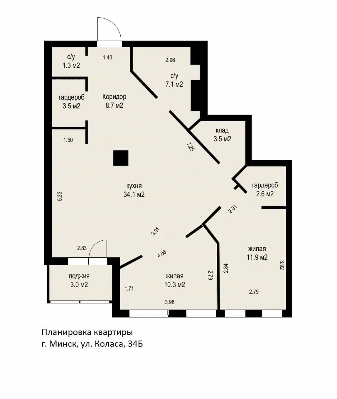 Беларусь, Минск, улица Якуба Коласа, 34Б, фото 43