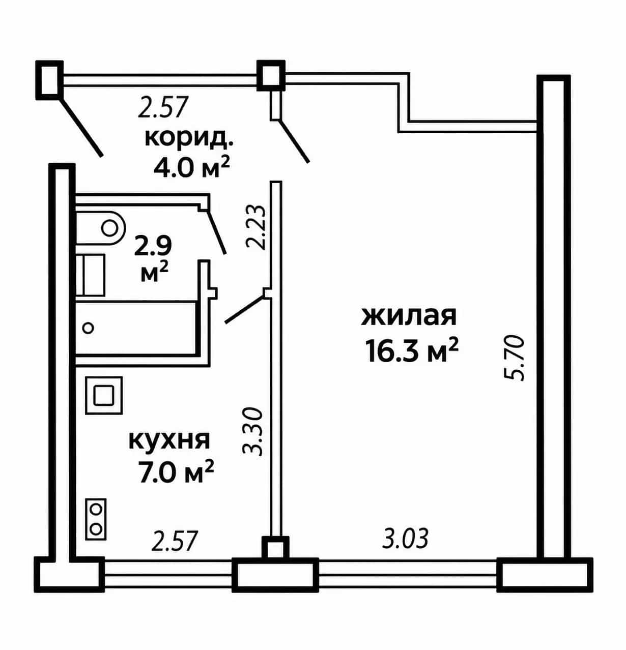 Беларусь, Минск, улица Одоевского, 37, фото 4