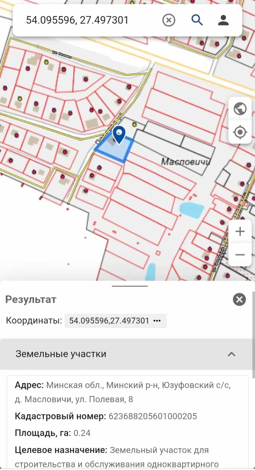 Беларусь, Минский район, Юзуфовский сельсовет, деревня Масловичи, Полевая улица, 8, фото 18