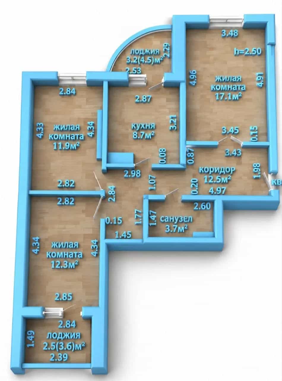 Беларусь, Гродно, улица Курчатова, 36к1, фото 21