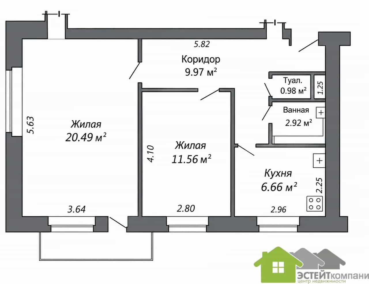 Беларусь, Минск, улица Калиновского, 23А, фото 12