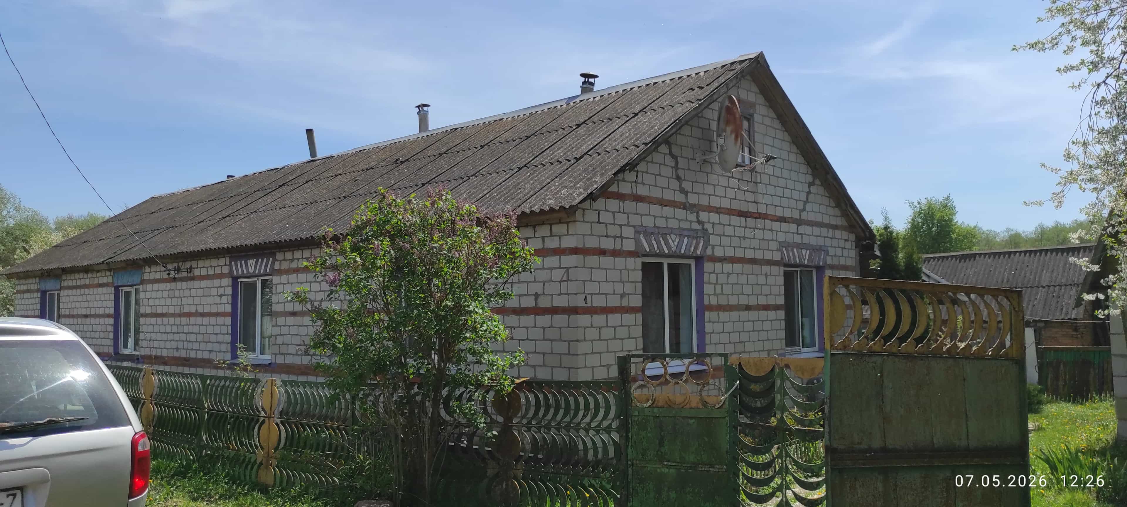 Беларусь, Гомельская область, Жлобинский район, Щедринский сельсовет, деревня Степы, улица С.П. Анищенко, 33