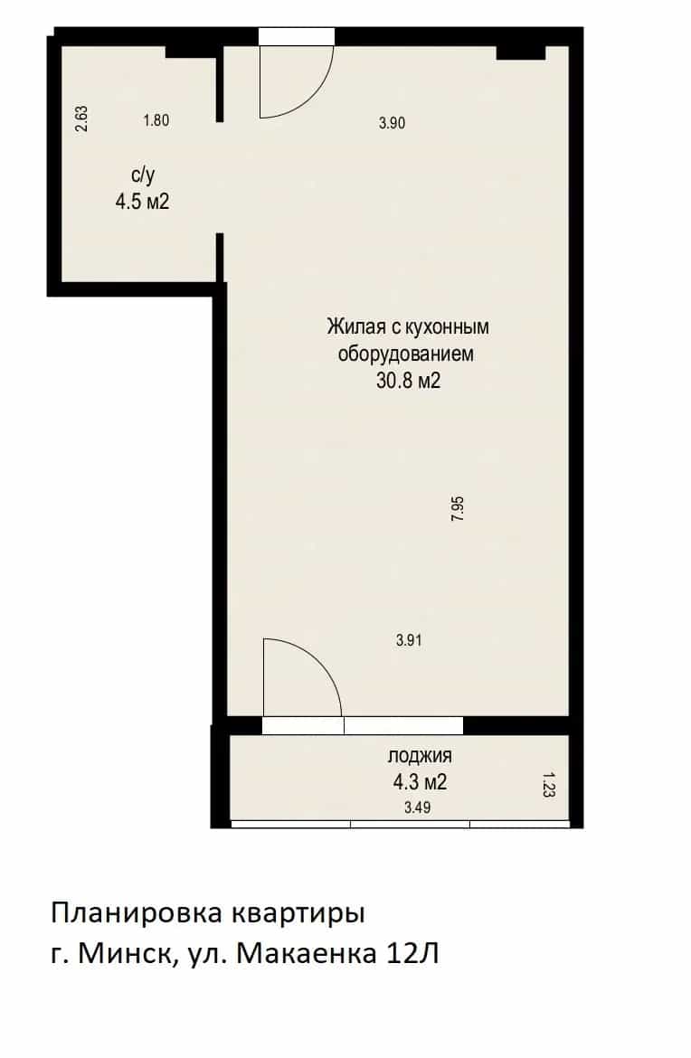 Беларусь, Минск, улица Макаёнка, 12Л, фото 25