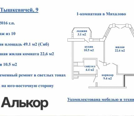 Беларусь, Минск, улица Тышкевичей, 9, фото 18