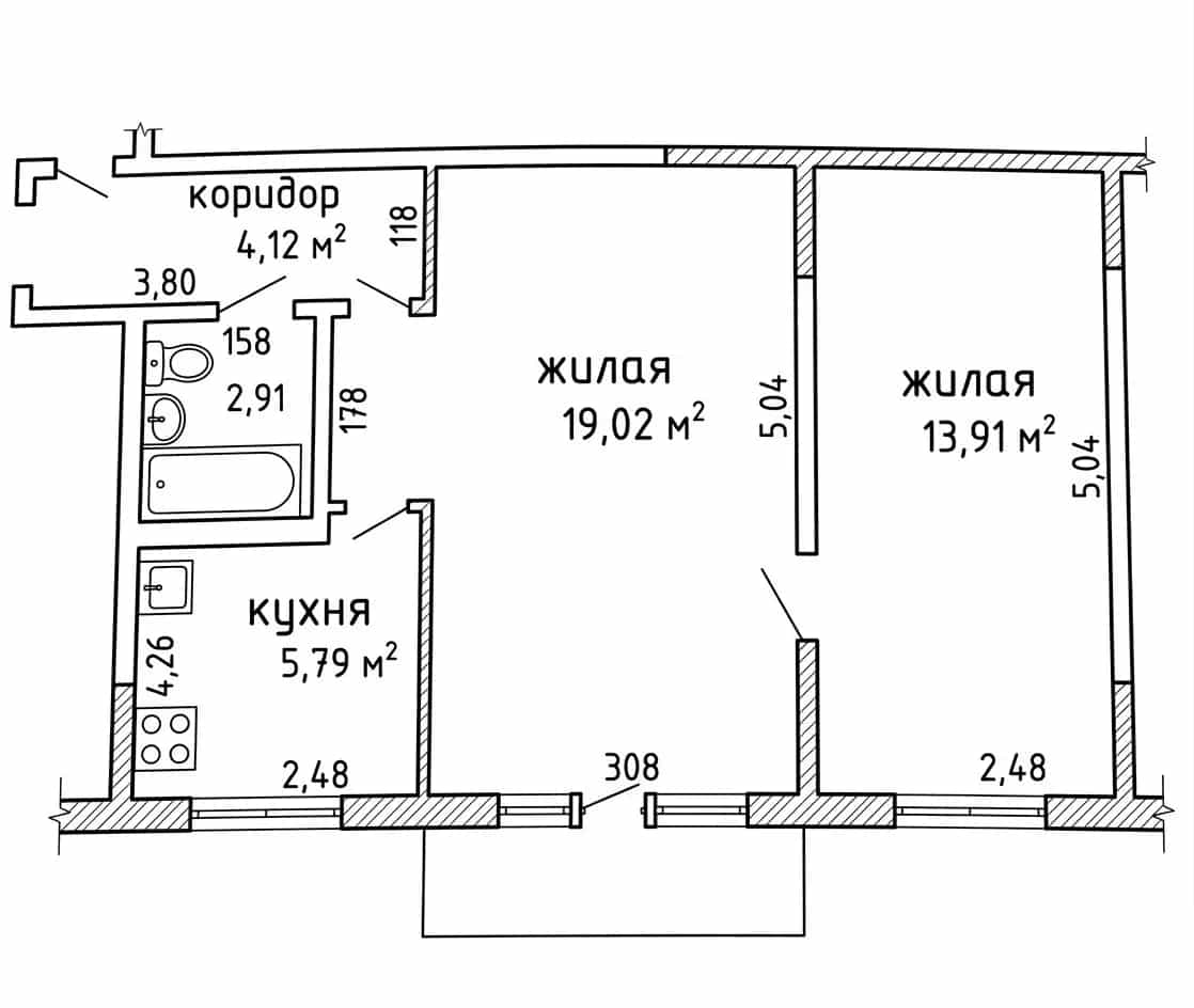 Беларусь, Гомель, 3-я Авиационная улица, 19, фото 10