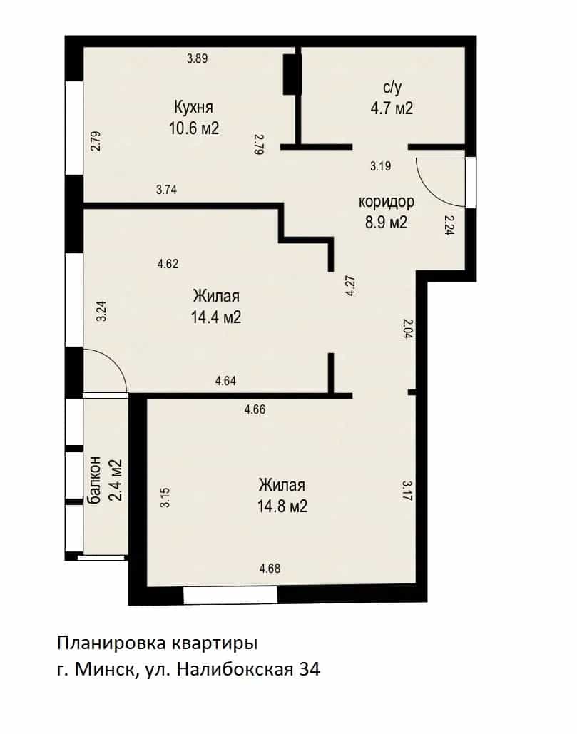 Беларусь, Минск, Налибокская улица, 34, фото 26
